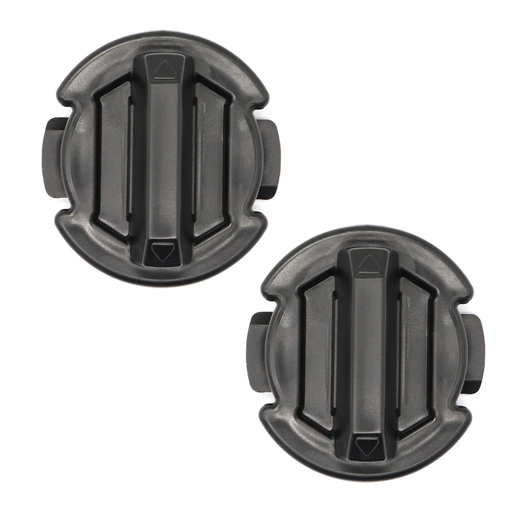 2x2 Piece Black Floor Drain Plugs Fit for Polaris 14-17 RZR XP 1000 4 / RZR 900 S