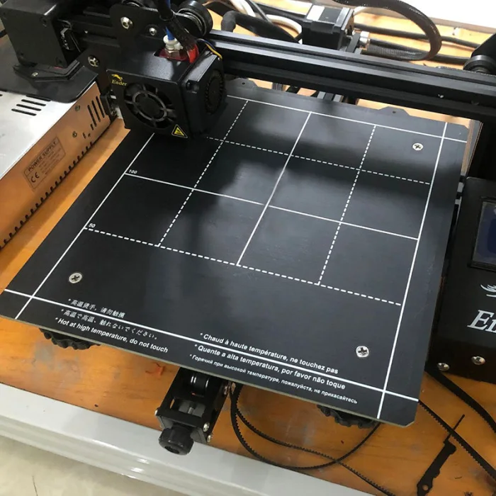 3D-принтер Магнитная кровать с подогревом термостойкие 24 в части 3D-принтера для Ender-3 XR649