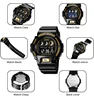 SKMEI New Sport Digital Men's Watches Fashion Waterproof Shockproof Juvenile Alarm Clock Electronic Wristwatch Relojio Masculino 4