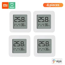 Xiaomi bt termômetro 2 sem fio inteligente elétrico digital higrômetro sensor de umidade trabalho com mijia app