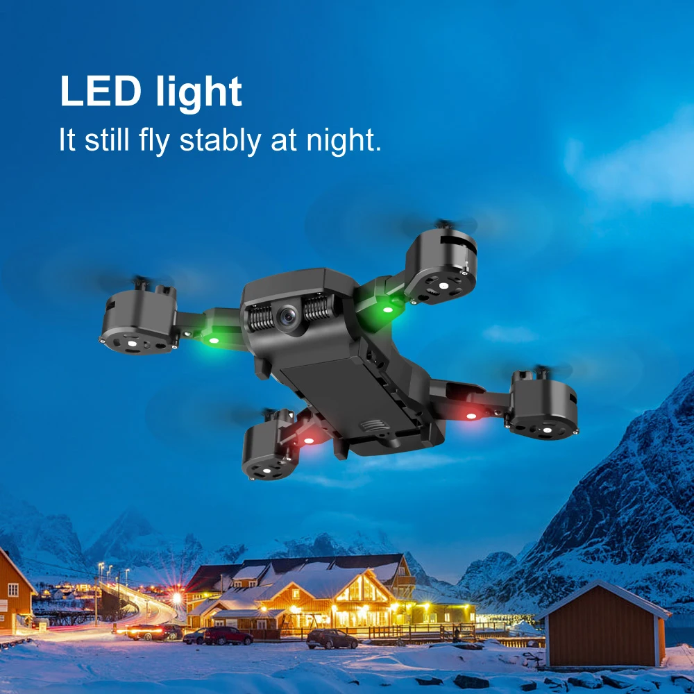  LF609 Drone 4K with HD Camera WIFI FPV RC Drone RC Quadcopter Foldable 3D Flip 2.4G FPV Professiona