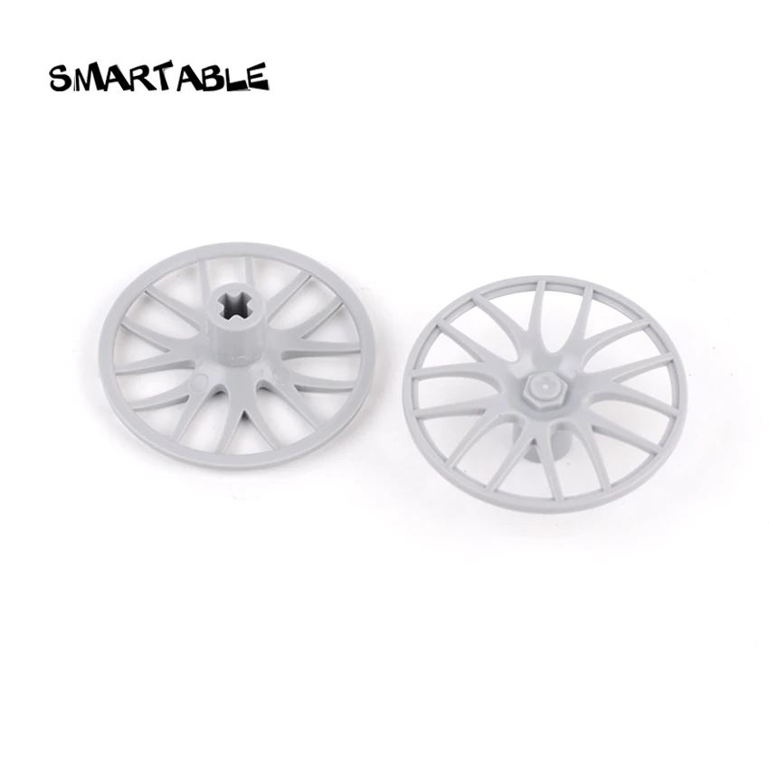 

Smartable Rim Cap 14 Spokes Ø36,7 Building Block MOC Parts Toys For Kid Professional Compatible Major Brands 58089 4pcs/Set