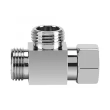 Шаровой клапан 3 Way Латунь переключателем G1/" т Форма адаптер ценность для ванны и душа рычаг установлен EB Электрический магнитный клапан