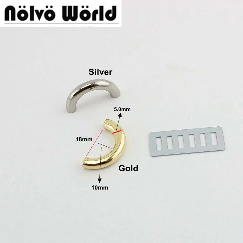 50 100 шт. u образные кольца для сумок 4 цвета 18 мм|bag metal rings|metal bags hangersbag ring |
