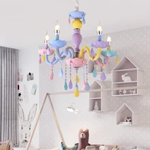 Многоцветная Люстра для детской комнаты, спальни, детской люстры, освещение K9 хрустальные итальянские хрустальные люстры, приспособление