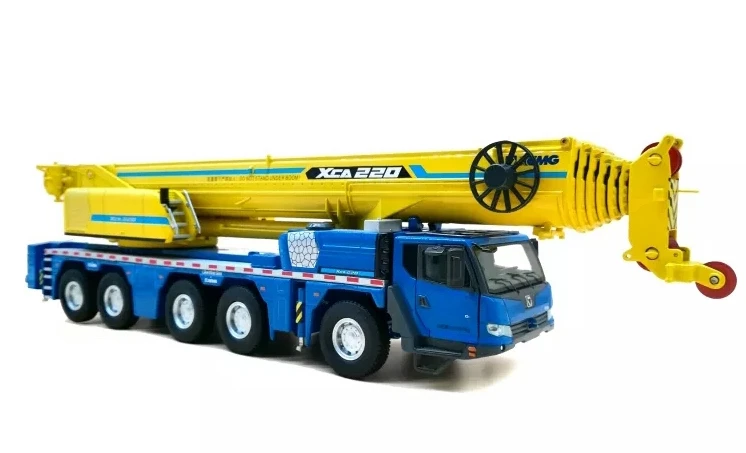 Новая Коллекционная Игрушечная модель 1:50 XCMG XCA220 мобильный тяжелый кран грузовик инженерное оборудование литья под давлением игрушечная модель для украшения, подарок