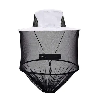 

Head Shield Net Fishing Camping Wild Jungle Facial Mask Protect Cap Top Midge Insect Mosquito Cap Unisex Knit Bucket Hat Net