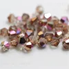 Isywaka Sale New Purple 100pcs 4mm Bicone Austria Crystal Beads charm Glass Beads Loose Spacer Bead for DIY Jewelry Making ► Photo 2/6