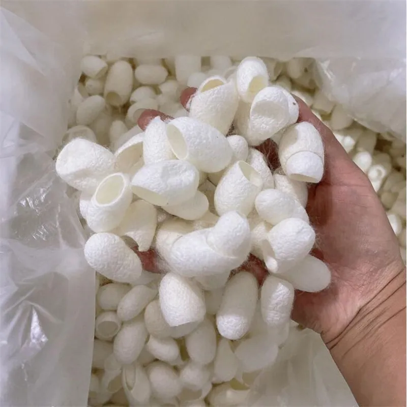 Silkworm Balls Purifying Whitening Exfoliating Scrub 100Pcs facial scrub balls