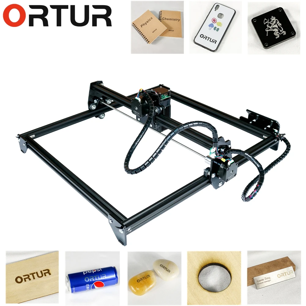 Лазерный гравировальный станок ORTUR Laser Master 2 7 Вт/15 Вт/20 Вт лазерный с 32 битной