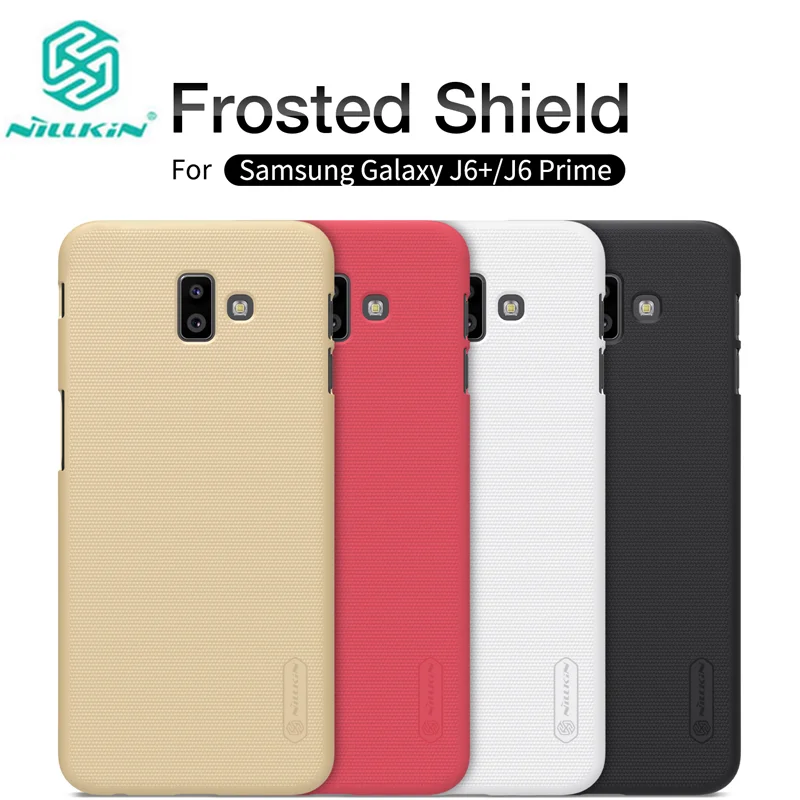 For Samsung Galaxy J6 Plus J6+ Case 6.0&quot NILLKIN Super Frosted Shield Matte PC Hard Phone Back Cover j6 Prime | Мобильные