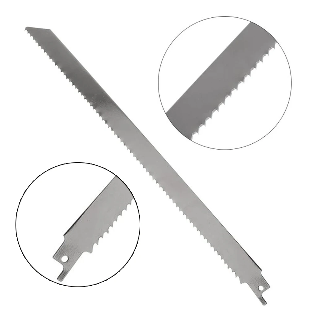 reciprocating saw blades 2pcs Household Bone Cutting Machine Sawing Trotters Steak Ribs Frozen Meat Frozen Fish Bone Reciprocating Saw Blade Cutting Tool