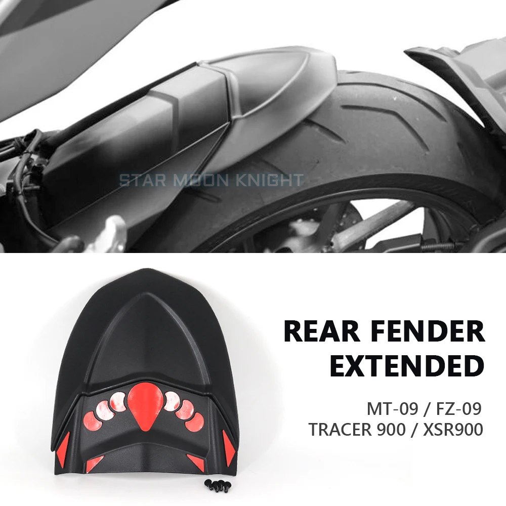 Motorcycle Rear Mudguard Fender Extender Extension For YAMAHA MT09 MT-09 FZ-09 FZ09 Tracer 900 Tracer900 XSR900 XSR |