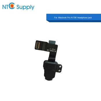 

Audio cable For MacBook Pro 13.3" A1706 headphone jack Grey Black 821-00462-06 Late 2016 laptop headphone cable replacement