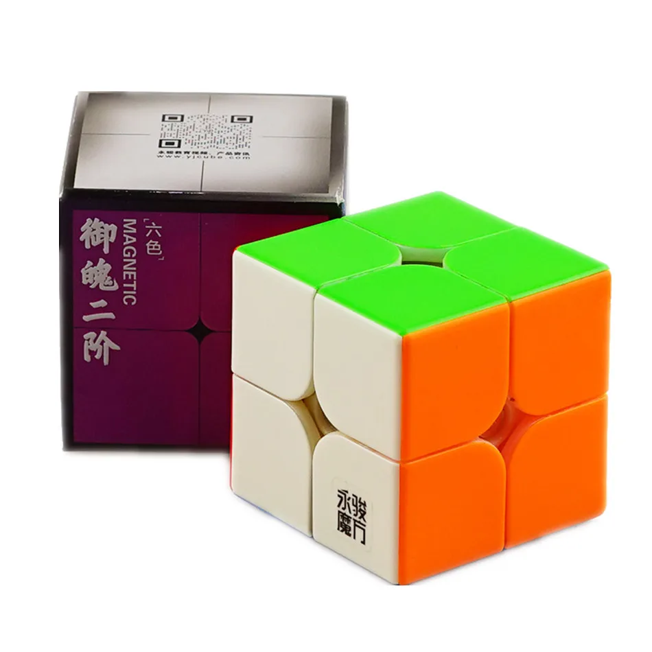 Yongjun Yupo v2 M 2x2x2 Магнитный скоростной куб 2x2 2 м магический пазл профессиональные