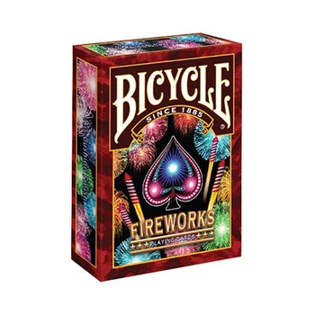 

Bicycle Fireworks Playing Cards 88*63mm Paper Magic Category Poker Cards for Professional Magician
