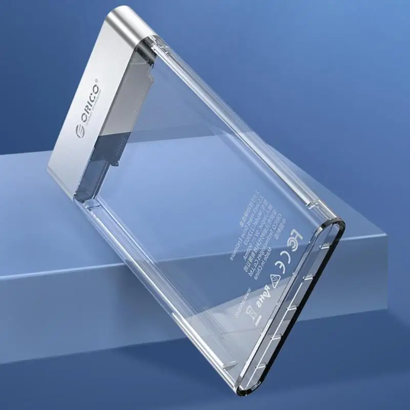 ORICO 2129U3 USB 3,0 UASP протокол HDD корпус для 2,5 дюймов SATA HDD/SSD с кабелем данных HDD коробка для Windows/Mac/Linux