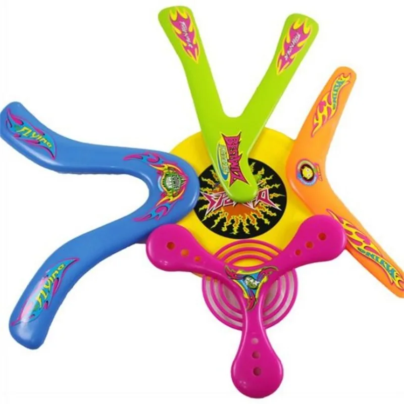 Children outdoor Boomerang Flying Disk boomerage Flying Disc dog toystoy tunneltoy post office