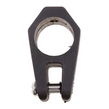 7/8 дюймов 3 банта Bimini верхние фитинги Аппаратный набор-лодка челюсти горка, колпачок глаз Конец, накладные петли-черный нейлон