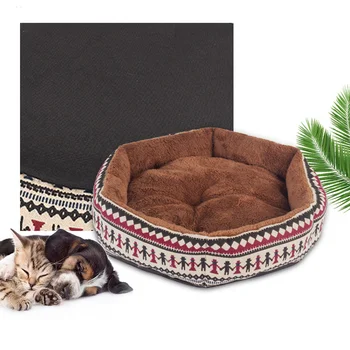 

Soft Pet Dog Bed Hpuse for Small Medium Dogs Winter Warm Cat Bed Sleeping Lounger House Kitten Puppy Dog Bed Mat