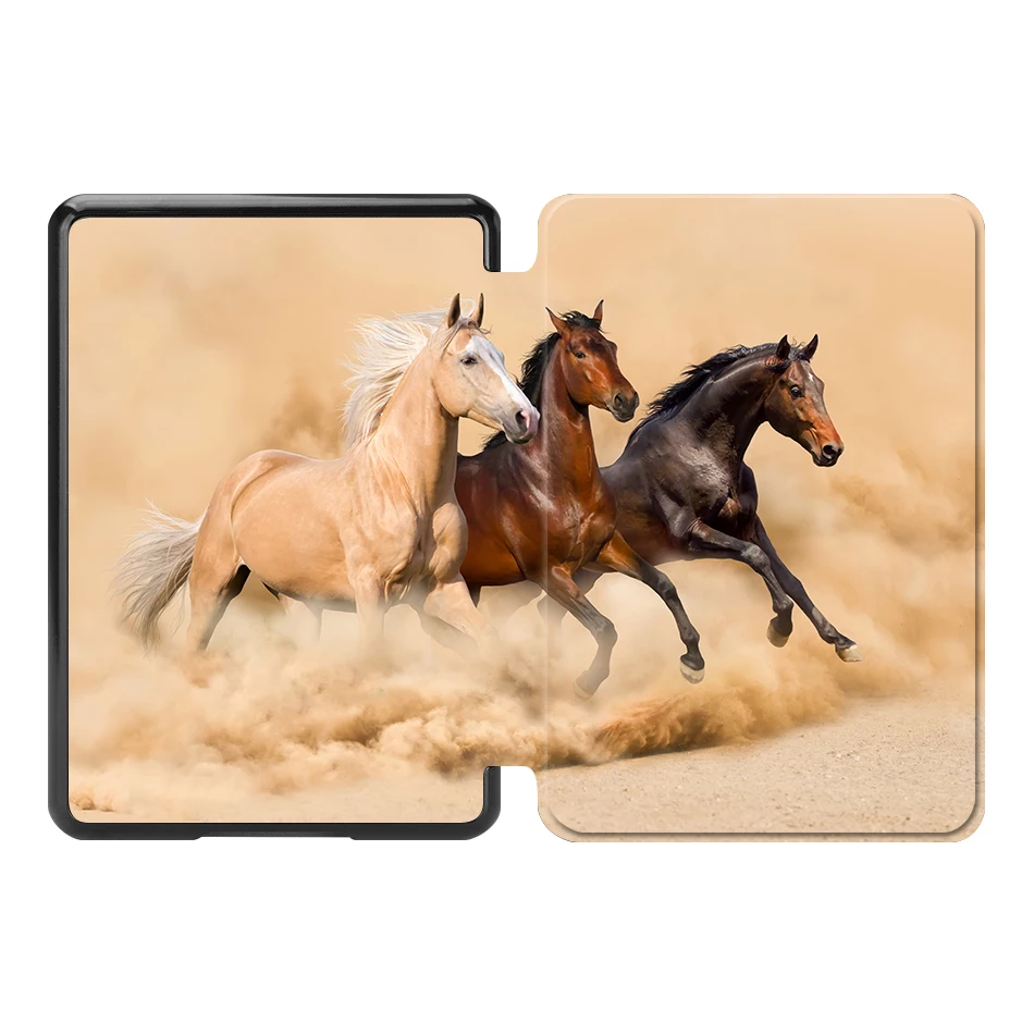 AM07 MTT Тонкий чехол из искусственной кожи для Amazon Kindle Paperwhite 4 funda Smart Cover для нового Kindle Paperwhite 4 10th Generation Shell - Цвет: AM07