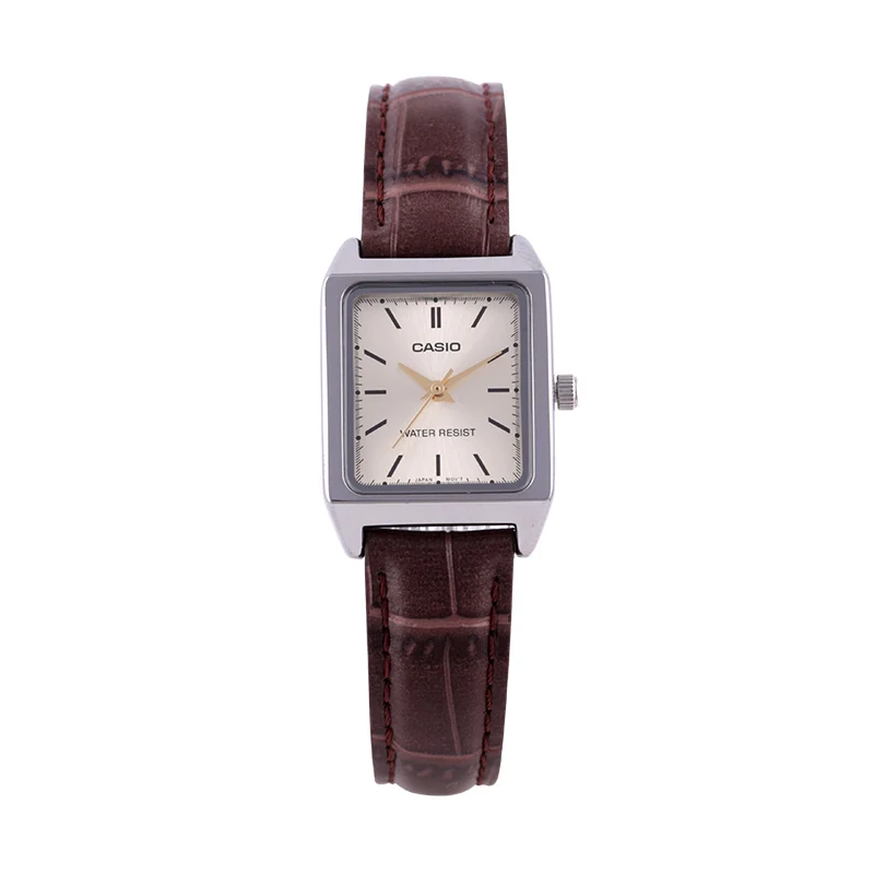 Casio Часы Указатель серии модные кварцевые женские часы LTP-V007L-7E1 - Цвет: LTP-V007L-9E