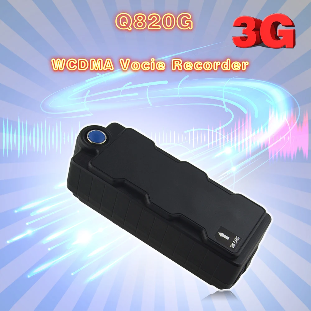 Q820G HD запись аудио формат GSM скрытый диктофон удаленный 20000 мАч водонепроницаемый магнитный диктофон большое время записи времени