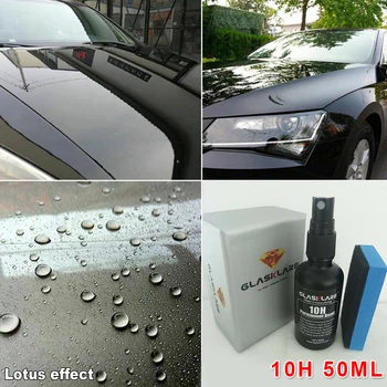 

50mL Hydrophobic Ceramic Liquid 10H Replacement Parts Accessories Set Car