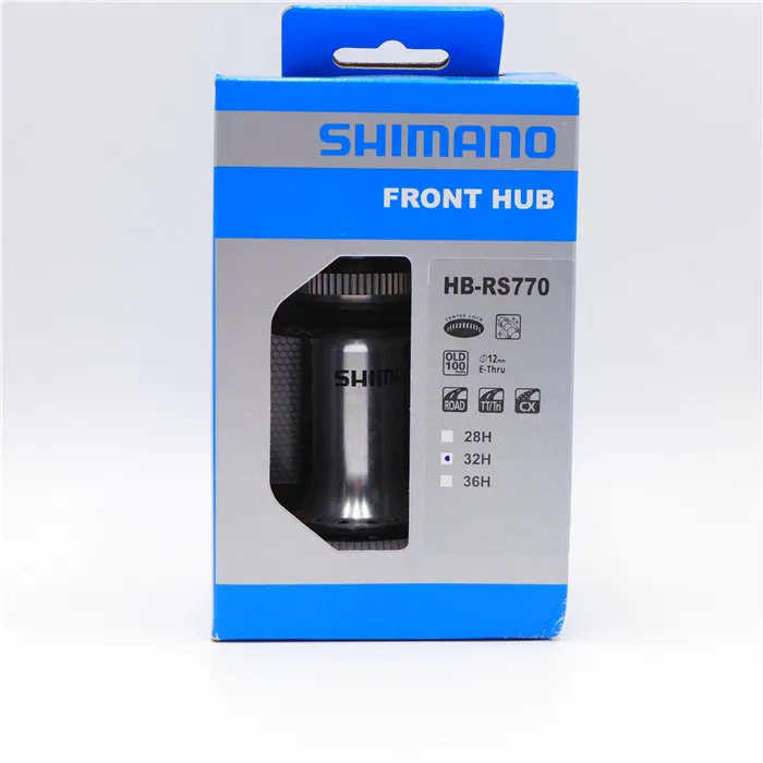 HB-RS770 32hole SHIMANO ULTEGRA RS770 дорожный велосипед дисковый тормоз Центральный замок ступицы 28/32 отверстие - Цвет: HB-RS770 32hole