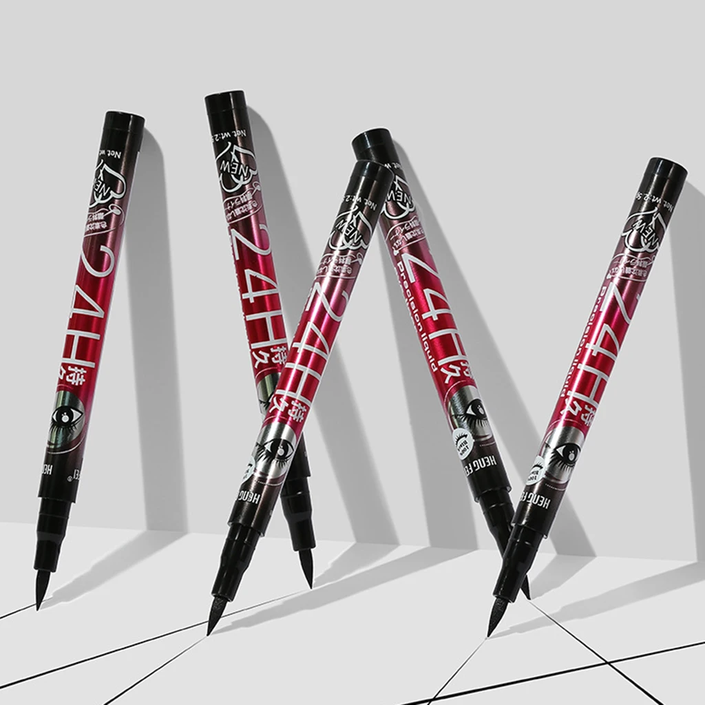 Matte Black Liquid Eyeliner Long Lasting Non Smudge Cat Eyes Definer 2.5g