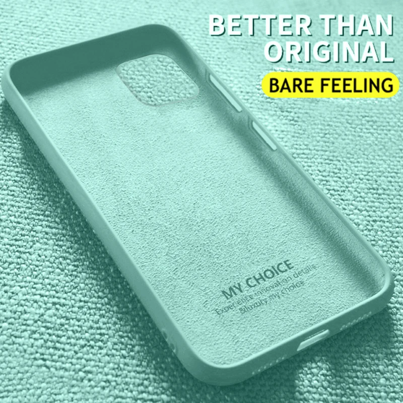 Vibrant Liquid Silicone Soft Protection Phone Case