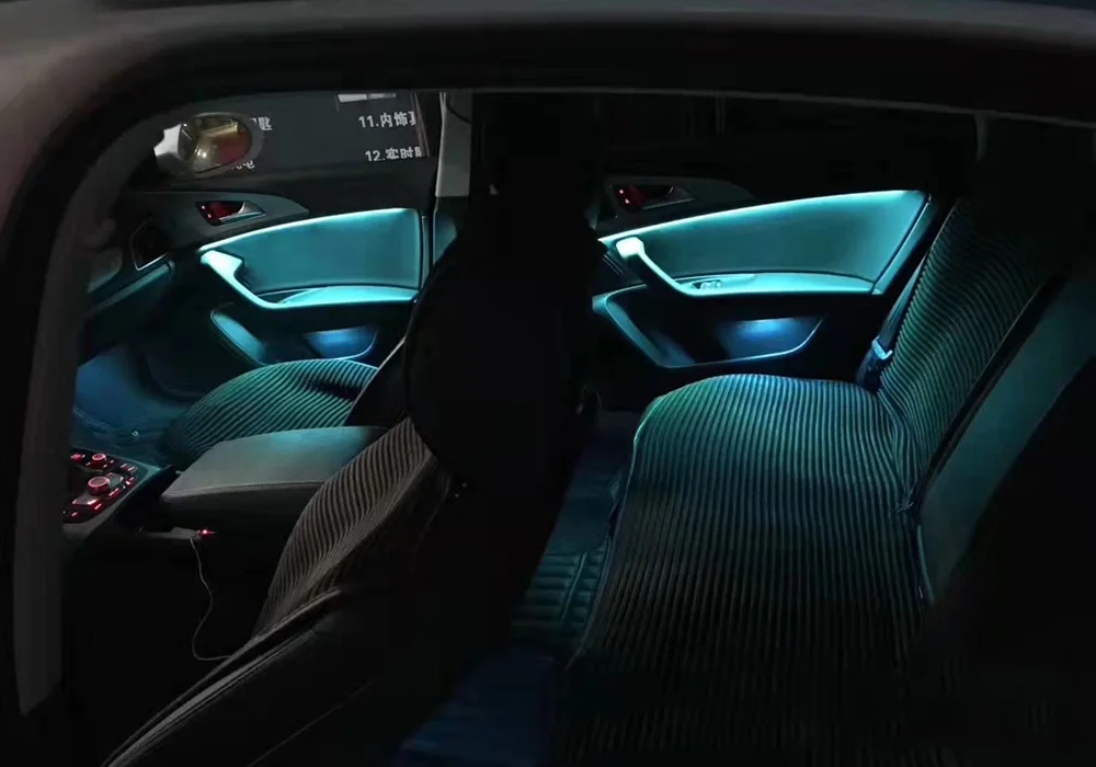 21 Color Audi A6 Ambient light For Audi A6 A6L A7 C7 PA 20122018 MMI