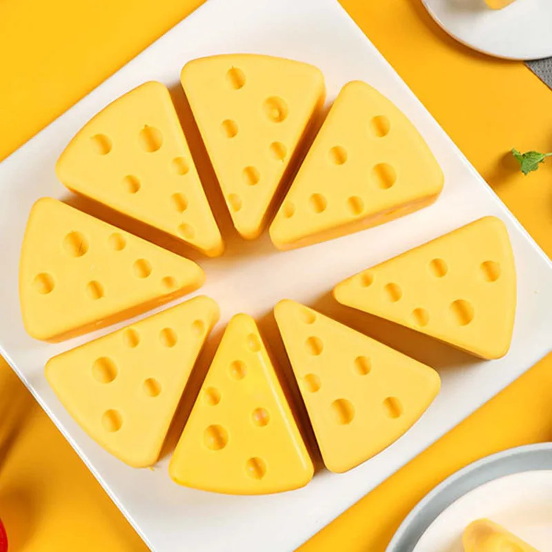 1/8 Grid Cheese Silicone Mould Cake Mould Chocolate Fudge Pastry Baking Decoration Tool DIY Creative Baking Utensils Bakery Tool