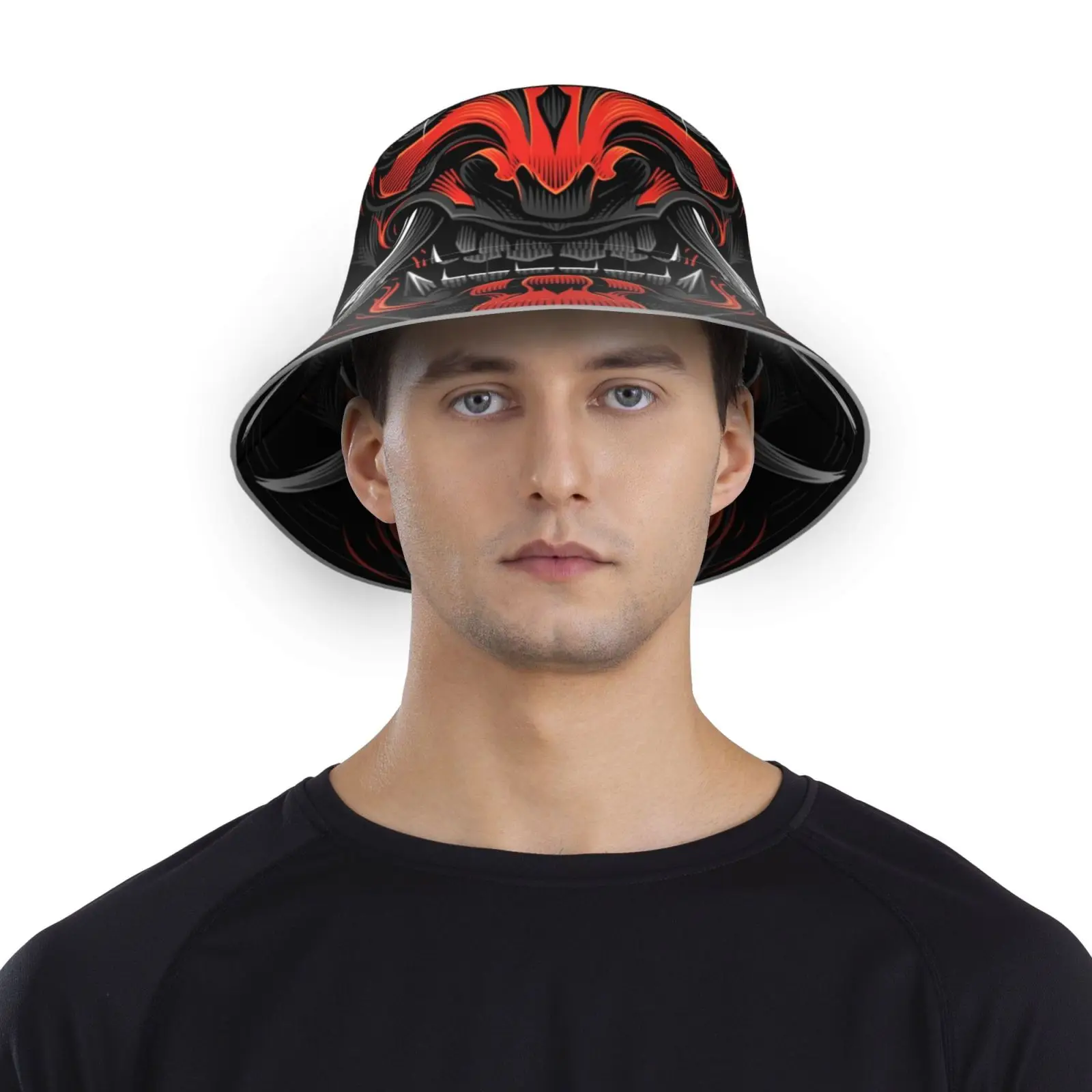 Oni Maul Beanies Topi Rajut Seni Jepang 