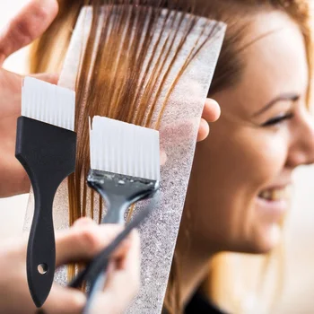 

Professional Hair Coloring Brush Plastic Dye Cream Whisk Safe Comfortable Convenient Styling Appliances Hairdressing Stirrer