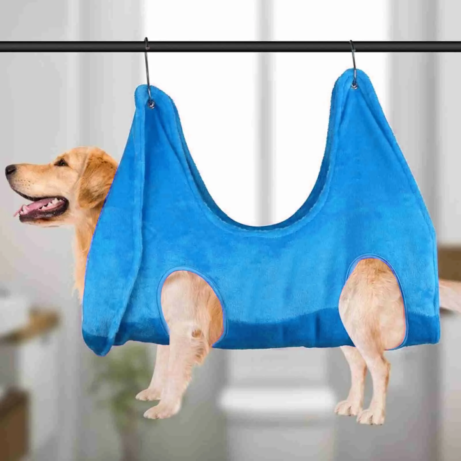 Pet grooming hammock restraint bag for cats and dogs – ideal for nail clipping, trimming, and bathing