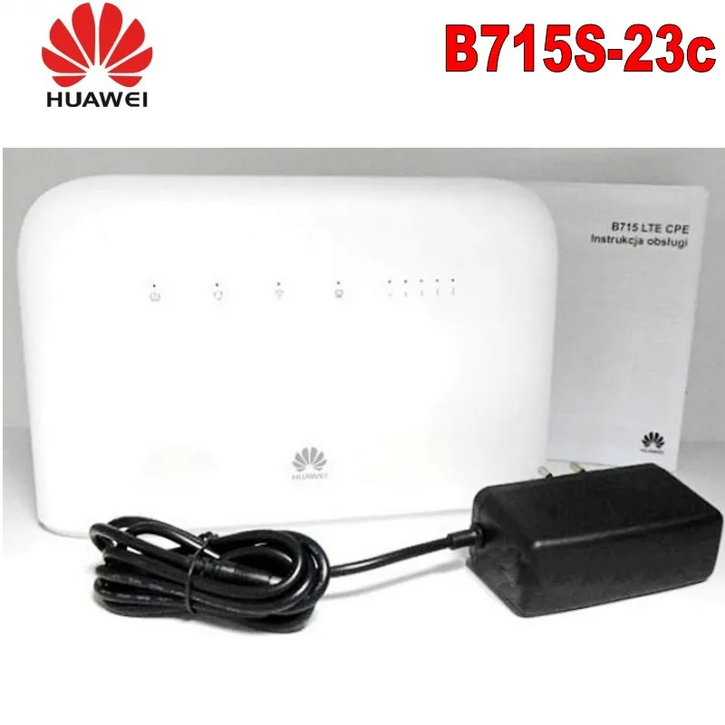 Лот из 10 шт. huawei B715s-23c 4 аппарат не привязан к оператору сотовой связи Cat9 Band1/3/7/8/20/28/32/38 B715 CPE 4G Wi-Fi маршрутизатор PK B315 E5186