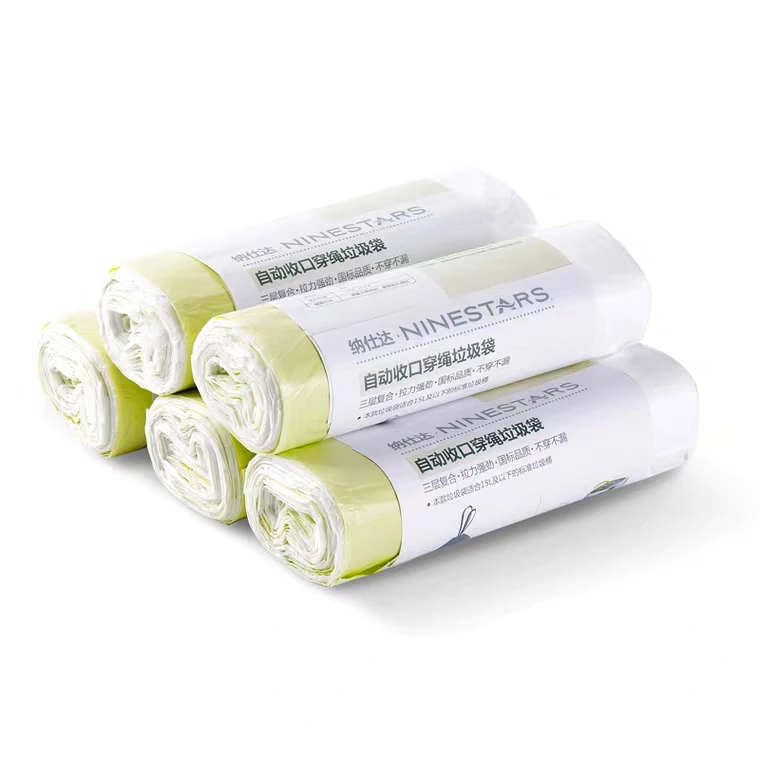 Ninestars under 15L high quality PE plastic trash bag