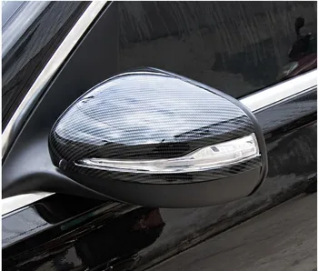 

For Mercedes For Benz C w205 E W213 Glc-Class X253 S Class w222 Car Rearview Mirror Cap Cover Trim Lhd