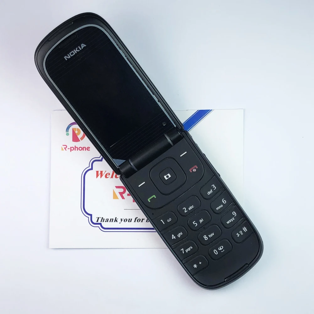 Восстановленные оригинальные сотовые телефоны Nokia 3710f складная разблокировка 3710