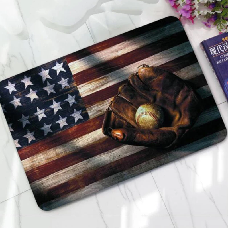 Резиновый нескользящий коврик для входной двери, коврик для собаки, рождественский подарок, пригодный для носки