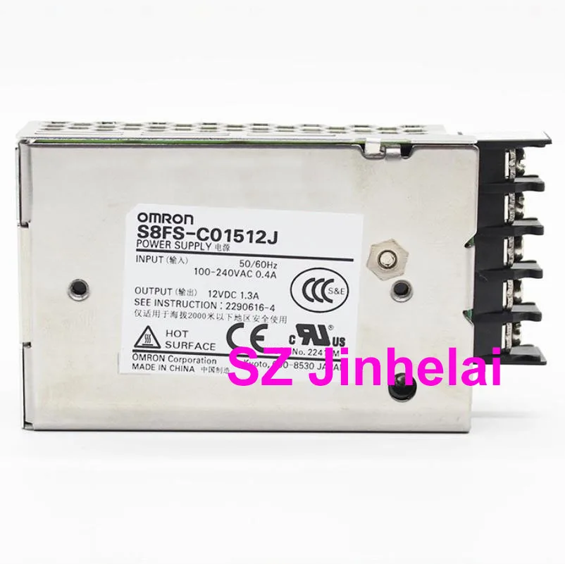 OMRON S8FS-C01512J подлинный импульсный источник питания 15 Вт 12В постоянного тока 1.3A