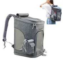 Переноска для собак, дорожная сумка-переноска для кошек, дышащее автокресло, переноска для собак для маленьких щенков, светоотражающая переносная сумка для домашних животных