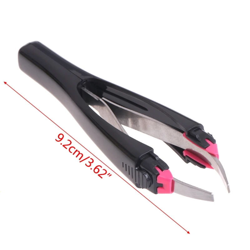 1 Set Automatically Retractable Non-slip Cosmetic Eyebrow Tweezers Hair Removal Tools High Quality