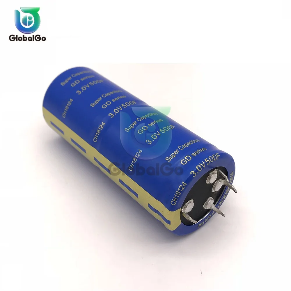 4Pin сверх яркий конденсатор батарея 2,7 V 650F 3V 500F приборы для умного дома питание конденсаторы батареи для автомобиля игрушки DiY