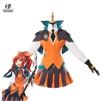 

ROLECOS LOL Lux Cosplay Costume Battle Academia Lux Cosplay LOL Game Costume Women Outfit Full Sets Women Halloween