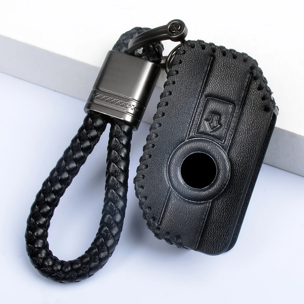 Key Cover Shell Fob Case Skin Holder Leather 2 Button For BMW Motorcycle F750GS F850GS K1600GT R1200GS LC ADV R1250GS ADV