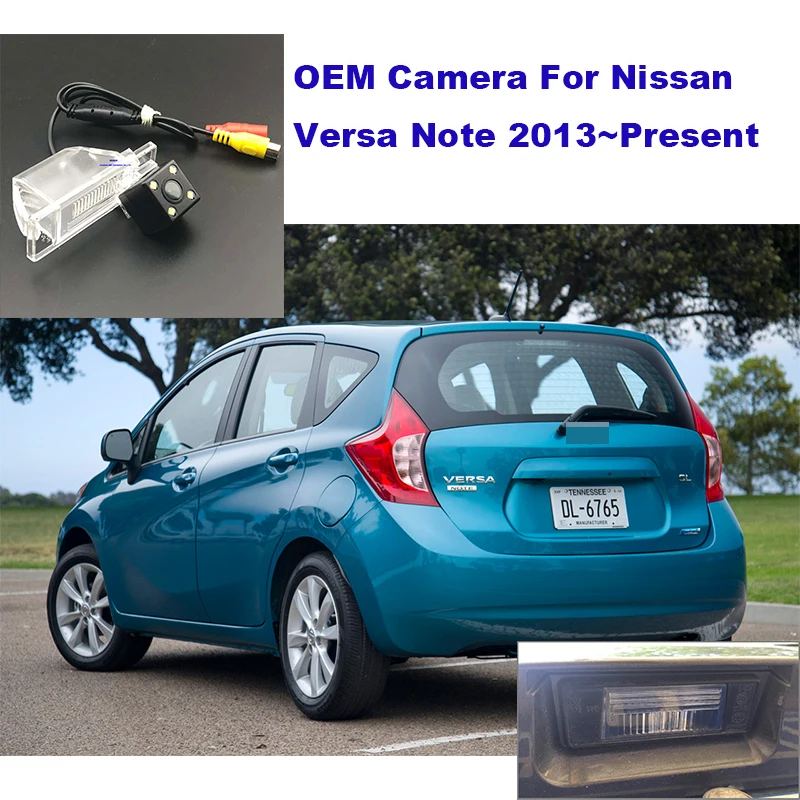 

Yessun HD CCD Night Vision Car Rear View Reverse Backup Camera Waterproof For Nissan Versa Note 2013~2019
