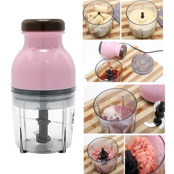 

Electric Blender Mixer Juicer Blender Fruit Baby Food Mixer Meat Grinder Juice Maker Pink