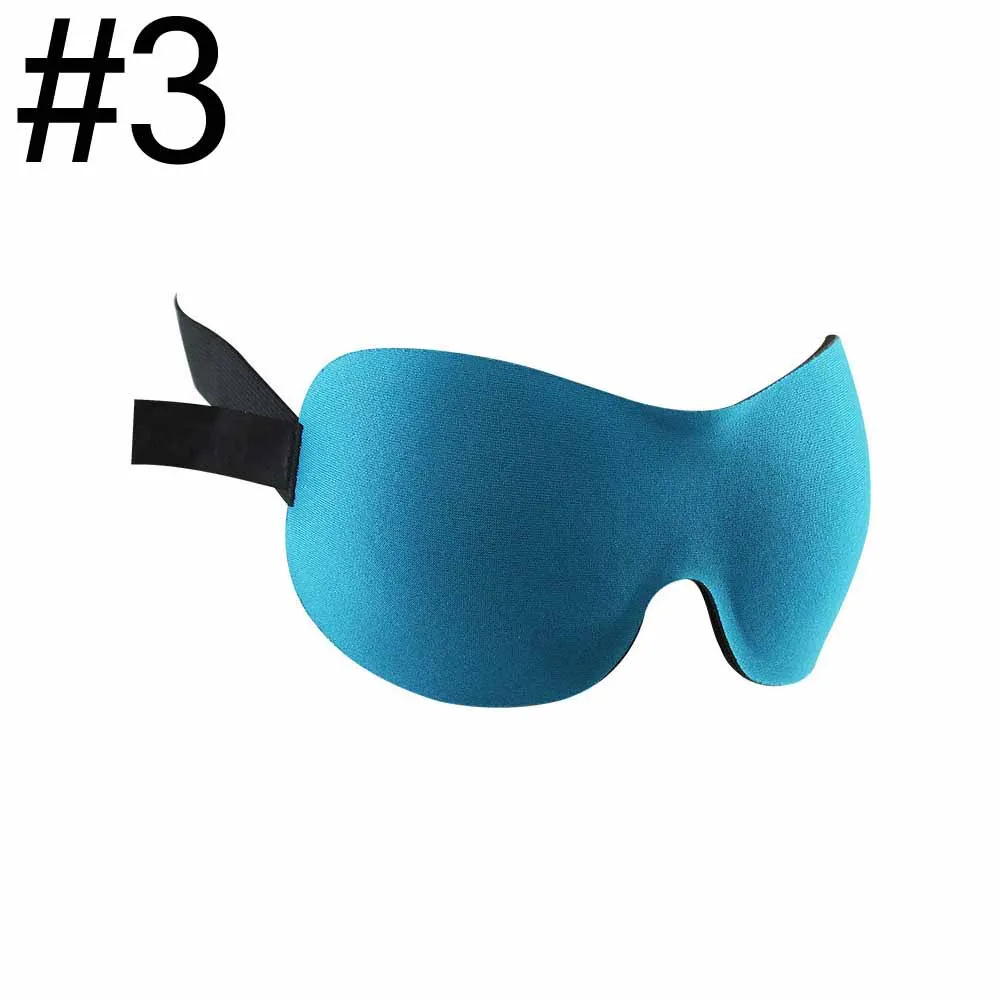 1 шт 3D маска для сна для глаз, абажур, покрытие из пены с эффектом памяти, светильник для сна, блокировка, идеально подходит для путешествий/сна/работы для мужчин и женщин